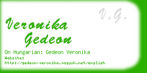 veronika gedeon business card